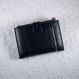 Wallet for Women,Trifold Snap Closure Wallet,Credit Card Holder Coin Purse